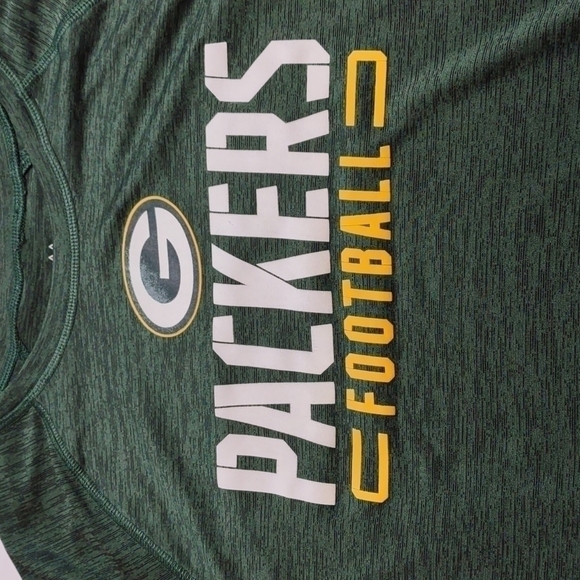 Majestic Fanatics Green Bay Packers long sleeve Tee shirt - Picture 4 of 9